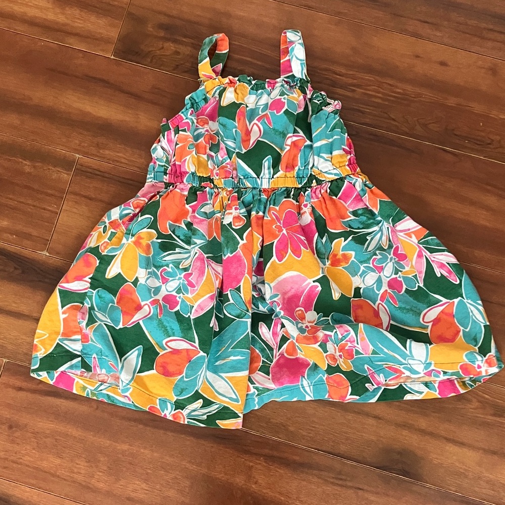 Carter's Multicolor Floral Dress